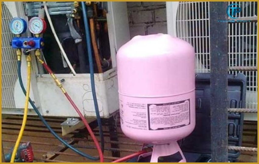 Cách nạp gas R22 Ecoron cho máy lạnh Mono