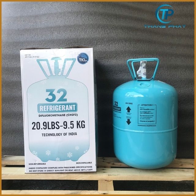 Gas lạnh R32 bestgas Ấn Độ bình 9,5kg