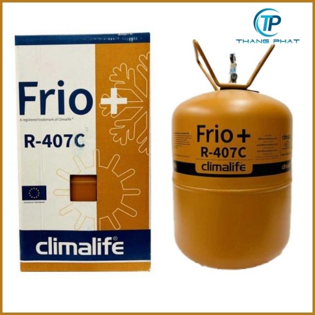 Gas lạnh R407C Frio nhập khẩu chất lượng