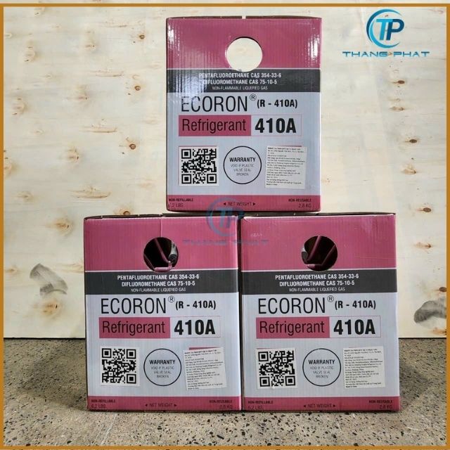 Gas lạnh R410 Ecoron nhập khẩu Trung Quốc loại tốt