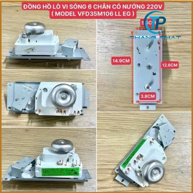 Timer đồng hồ lò vi sóng