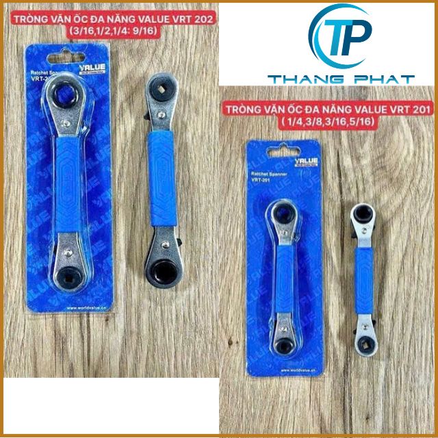 Tròng Vặn Ốc Đa Năng Value VRT-201 – Dụng Cụ Siết Mở Ốc Tiện Lợi